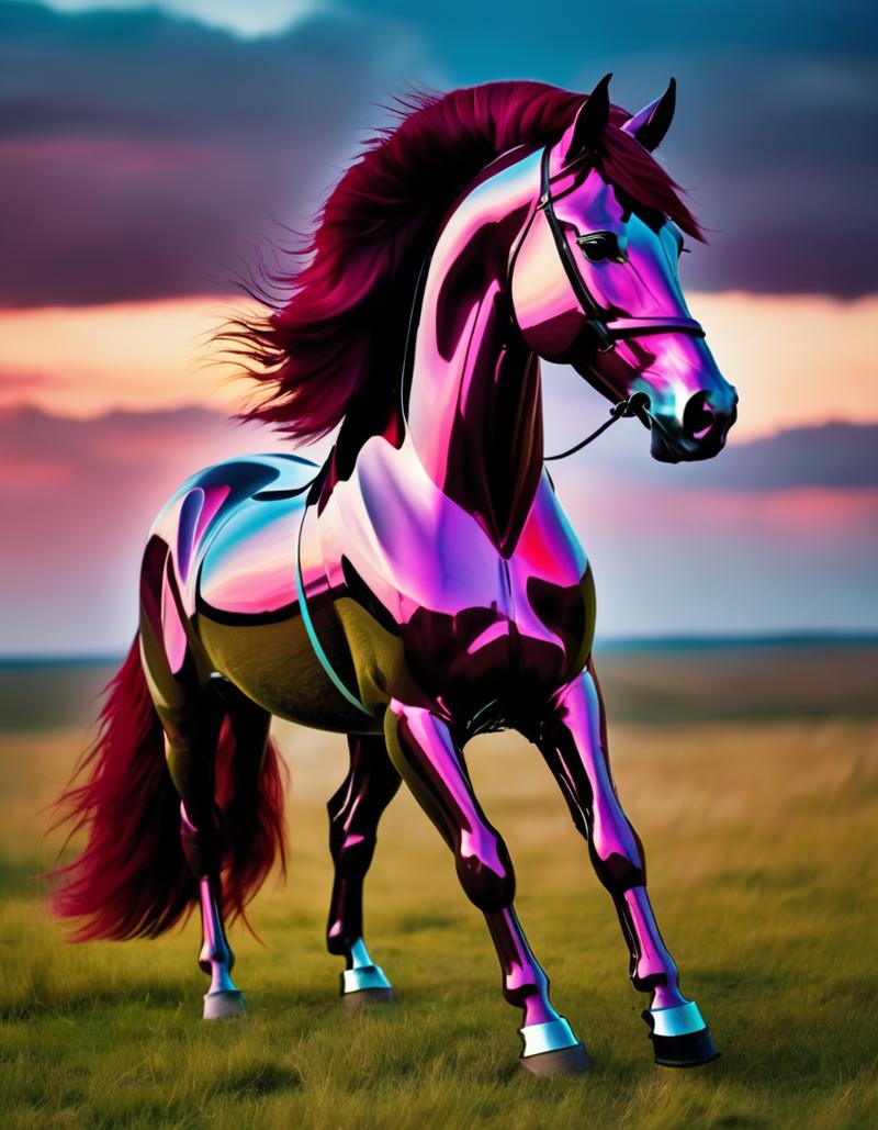 PWRBshowcase231106232027_A digital horse with maroon red fur standing on a _00276_.png